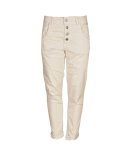 2-TEXTURED Pants - Cream XL