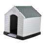 Indoor Outdoor Plastic Waterproof Dog House Kennel - L