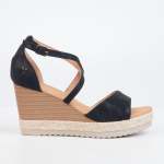 Avery 4 Wedge - Black - Black 5