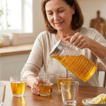 5PCS Glass Water Pitcher And Cups Set