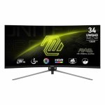 MSI Mag 345CQR 34" Uwqhd 180HZ 1MS Curved Gaming Monitor