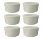 6 Piece Ramekin 12X5CM White Porcelain Basics