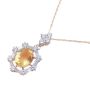 French Minimalist Gemstone Pendant Women's Pendant Gift