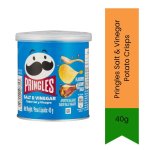 Salt & Vinegar Potato Crisps 40G Tangy Flavoured Chips Crunchy Snack Ready-to-eat MINI Pack South Africa India Bazaar - 40G