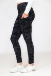 Ladies High Performance Camo Leggings With Pockets