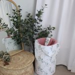 Washing Basket With Handles Golden Pennygym With Pink