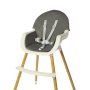 2-IN-1 Convertible Baby High Feeding Chair With Tray Grey