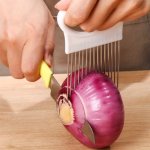 1PC Onion Slicer Portable Fruit Vegetable Slicing Tool Kitchen Utensils