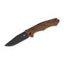 Bestech Keen II Black And Green Damascus Folding Knife - BT2301F