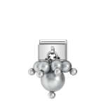 Composable Classic Link Grey Pearls