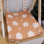 Changing Mat Cover Rusty With White Daisy