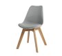 Fine Living Emma Cushion Chair - Grey