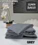 Simon Baker - Cotton Flannel Sheet Set - Grey - King XL Bed