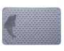Non-slip Pvc Bathroom Mat With Dolphin Design Brown Large