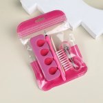 Portable Manicure 6-PIECE Set For Professional Nail Care