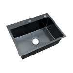 - Black Finish Kitchen Basin