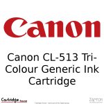 Canon CL-513 Tri-colour Compatible Ink Cartridge – Alternate Brand