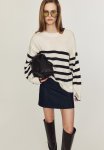 Jumper - Light Beige & Striped
