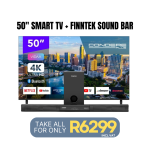 Spring Saver 50 Inch Smart Tv Combo
