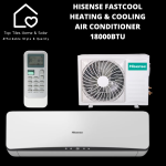 Hisense Fastcool Heating & Cooling Air Conditioner - 18000BTU