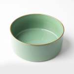 Flat Stackable Salad Bowl Choose From 6 Colours - Green