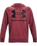 Men's Ua Rival Fleece Big Logo Hoodie - Blur XL