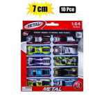 DIE Cast Set 10PCS Racers 7CM Each Marketplace Brits Bros