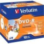 Azo Printable 16X Dvd-r 10 Pack In Jewel Cases