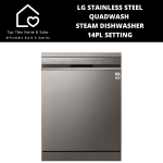 Defy LG Stainless Steel Quadwash Steam Dishwasher - 14PL Setting