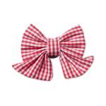 Cherry Gingham Bow Jibbitz - Multi Osfa