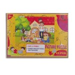 24 Piece Wooden Puzzle Dafrique
