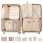 7-PIECE Travel Storage Bag Set Luggage Organizers Multi-functional Clothing Packing Cubes Clothes Sorting Suitcases With Various Sizes