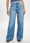 Cotton On Relaxed Wide Jean - Breeze Blue Worn
