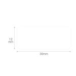 - D11 - Thermal Labels - 12X30MM - 210 Labels Per Roll