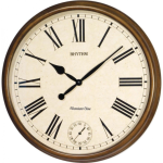 Large Chime And Melodies Wooden Rhythm Wall Clock 50 Cm X 50 Cm