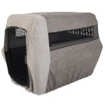 Modern Linen Kennel Cover - Large