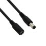 12V Male To Female Extender 2.5MM Power Cable For GUP45W And GUP36W