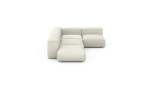 Four Module Corner Sofa - Linen - Platinum - 199CM X 283CM
