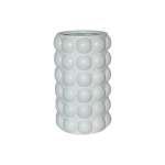 Tall White Bubble Vase