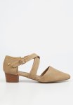 Sling 8 Block Heel - Taupe