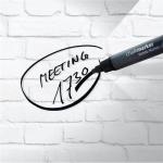 Epic Magnetic Glass Board Artverum 480 X 480 – White Stone – SIGEGL164