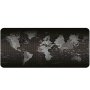 Extended World Map Pattern Mouse Pad Large Mouse Mat Anti Slip Rubber And Cloth Base For Home School Office Desk 90X40CM