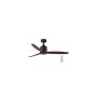 Bright Star Lighting Brightstar Ceiling Fan 3 Blade Black No Light