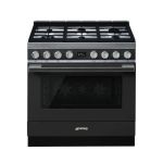 Smeg Cooker With Gas Hob – Anthracite