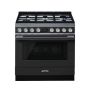 Smeg Cooker With Gas Hob – Anthracite