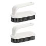 2 Pack - Multipurpose Cleaning Brush - White & Grey