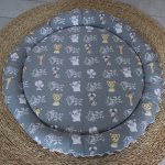 Playmat Safari Grey Background