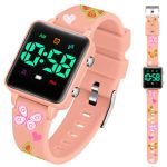 Timever Potty Training Watch For Kids 2-9 Upgraded Magnetic Charging Reminder Toddler Watch With Music vibration colorful Lights