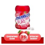 Mentos Full Fresh Sugar Free Chewing Gum Strawberry Flavour 35 Pieces