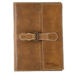 Genuine Leather Buckled Notebook – A5 – Dumi & Jabu